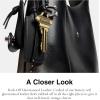 Coach Brooklyn Shoulder Bag 28(Loved Leather/Silver/Black Brown)