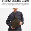 Coach Brooklyn Shoulder Bag 28(Olive Suede)