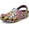 Dark Cherry/Multi Retro Floral
