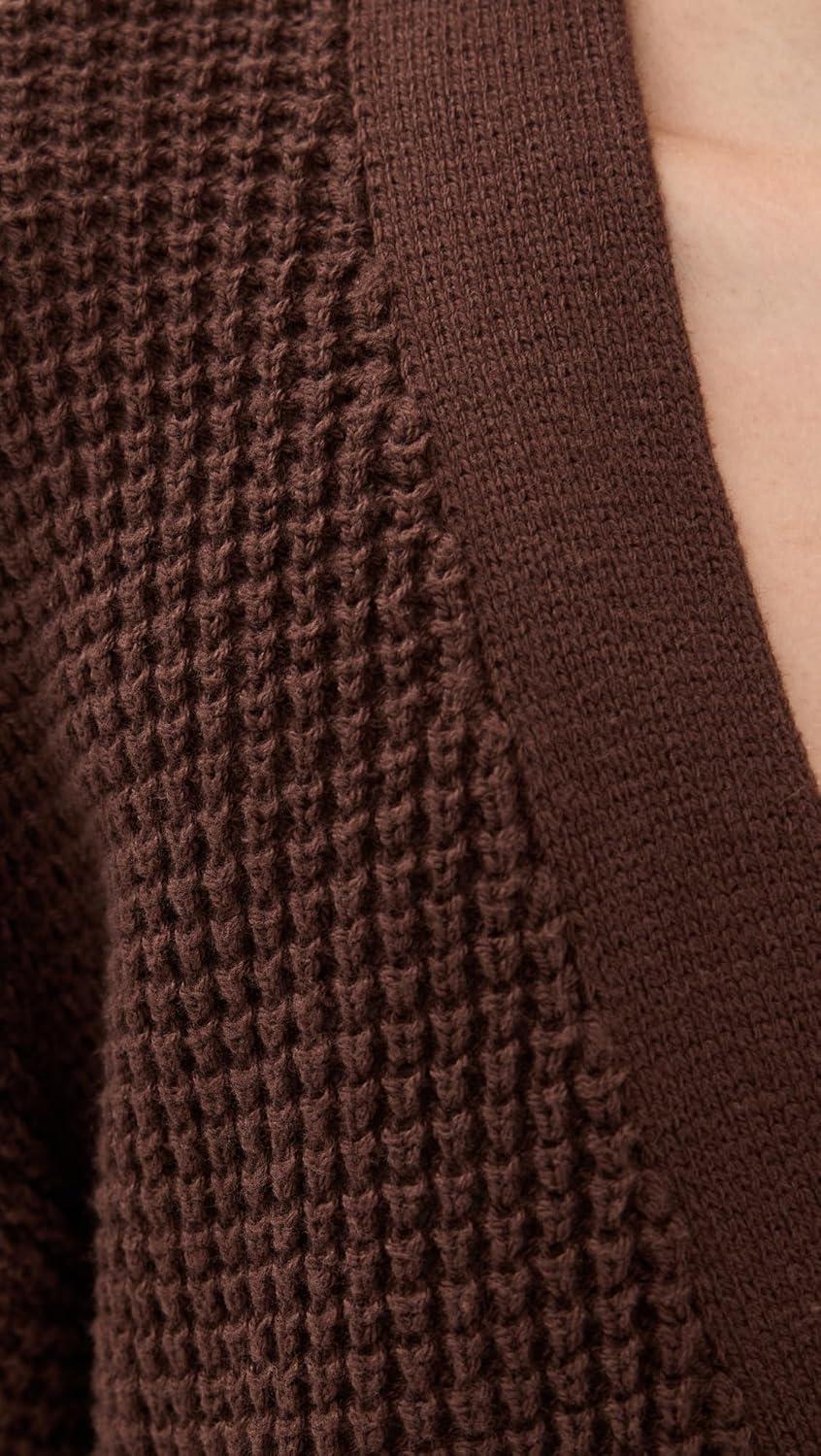 image:imageEberjey Womens The Cropped CardiganChocolate