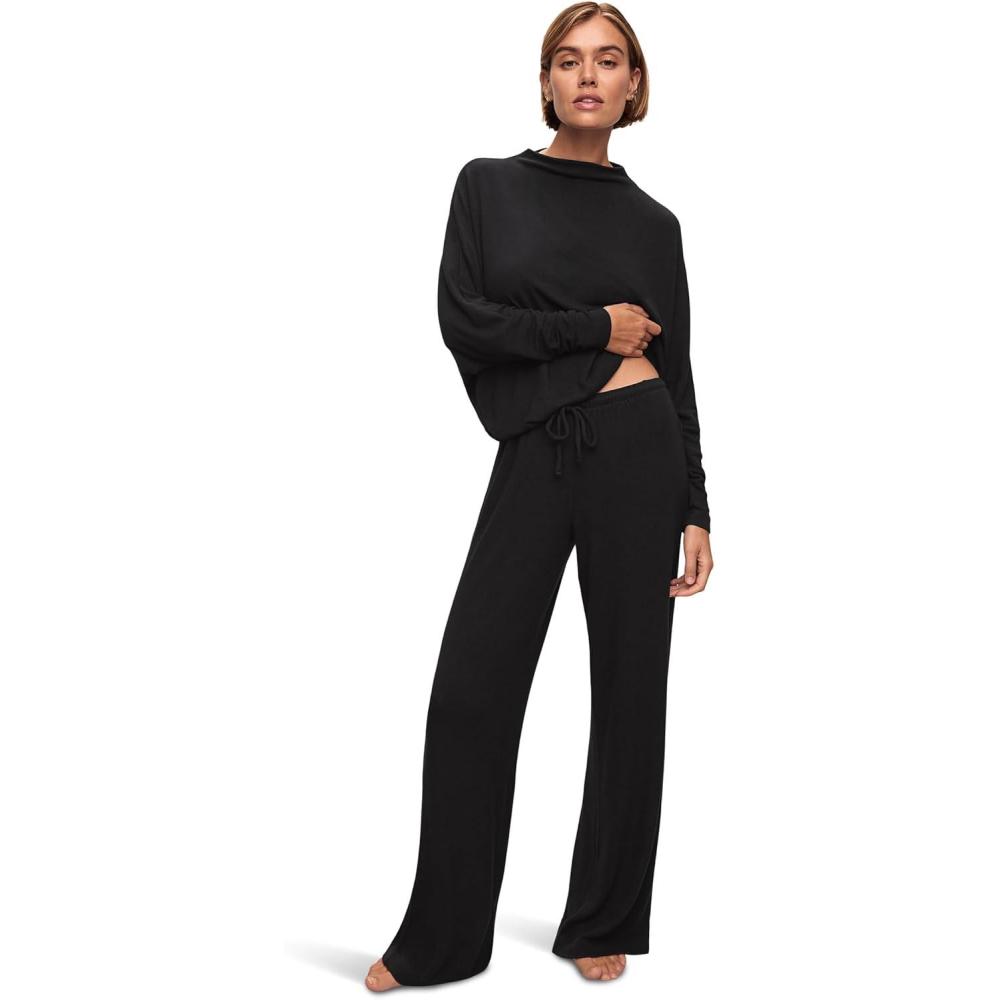image:imageEberjey Womens Cozy Time PantsBlack