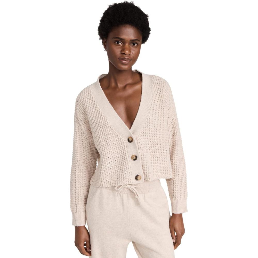 image:imageEberjey Womens The Cropped CardiganOat