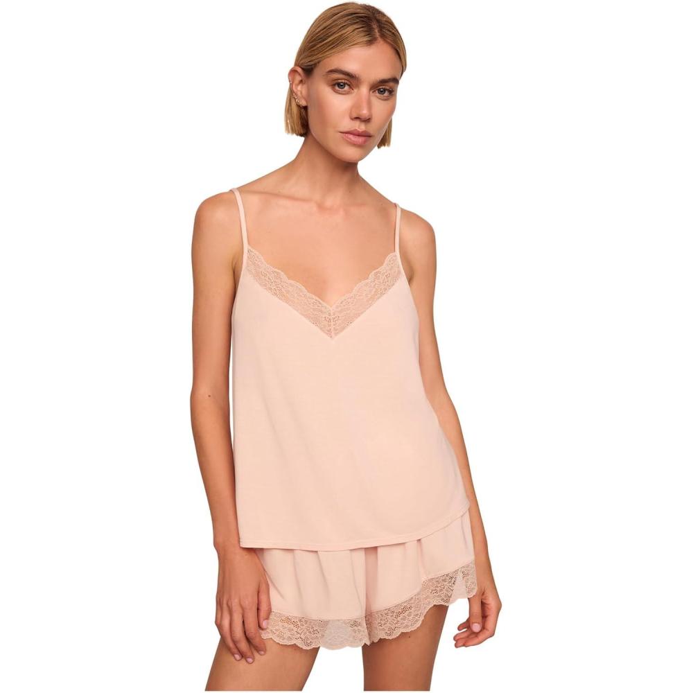 image:imageEberjey womens Kari  the CamiShort Pajama SetTea Rose