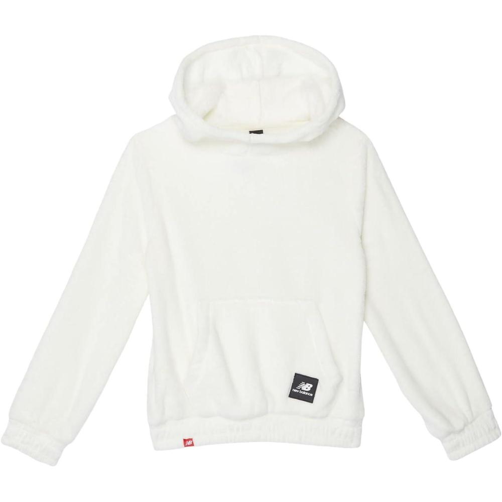 image:imageNew Balance Girls Core Fuzzy Hoodie Big KidsSea Salt
