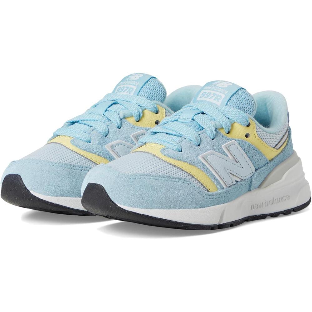 image:imageNew Balance Kids 997R Running SneakersLight Chrome BlueParchment