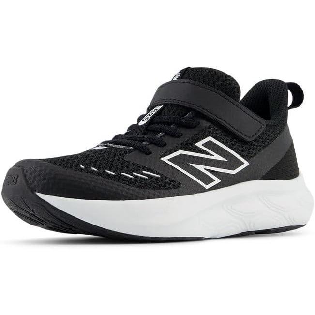 image:imageNew Balance Kids Fresh Foam 625 V1 Hook and Loop ShoesBlackWhite
