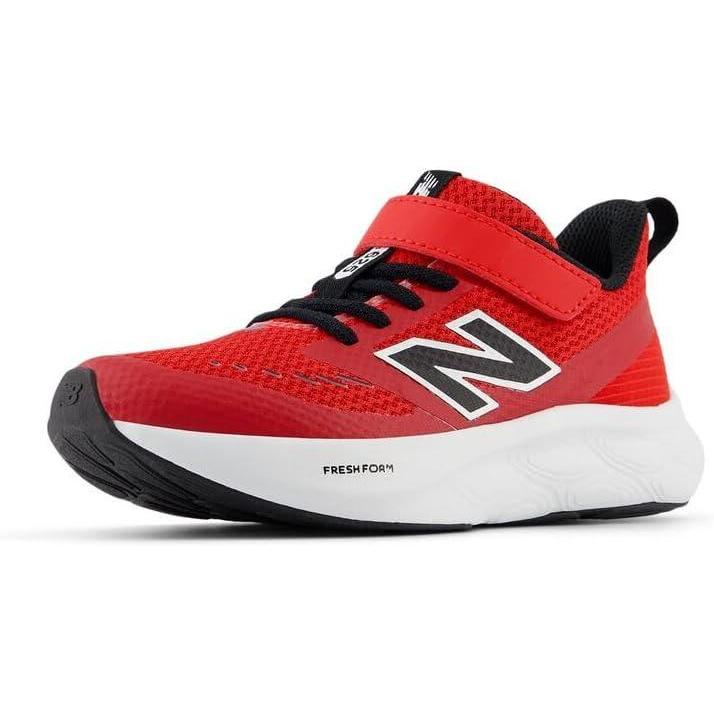 image:imageNew Balance Kids Fresh Foam 625 V1 Hook and Loop ShoesTrue RedBlackWhite