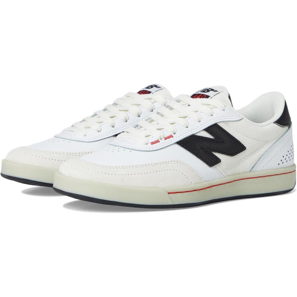 image:imageNew Balance Unisex 440 v2 Skate Shoe WhiteBlack 11 US Men
