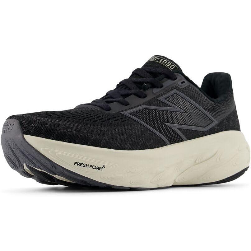 image:imageNew Balance Womens Fresh Foam X 1080 V14 ShoesBlackPhantomSea Salt