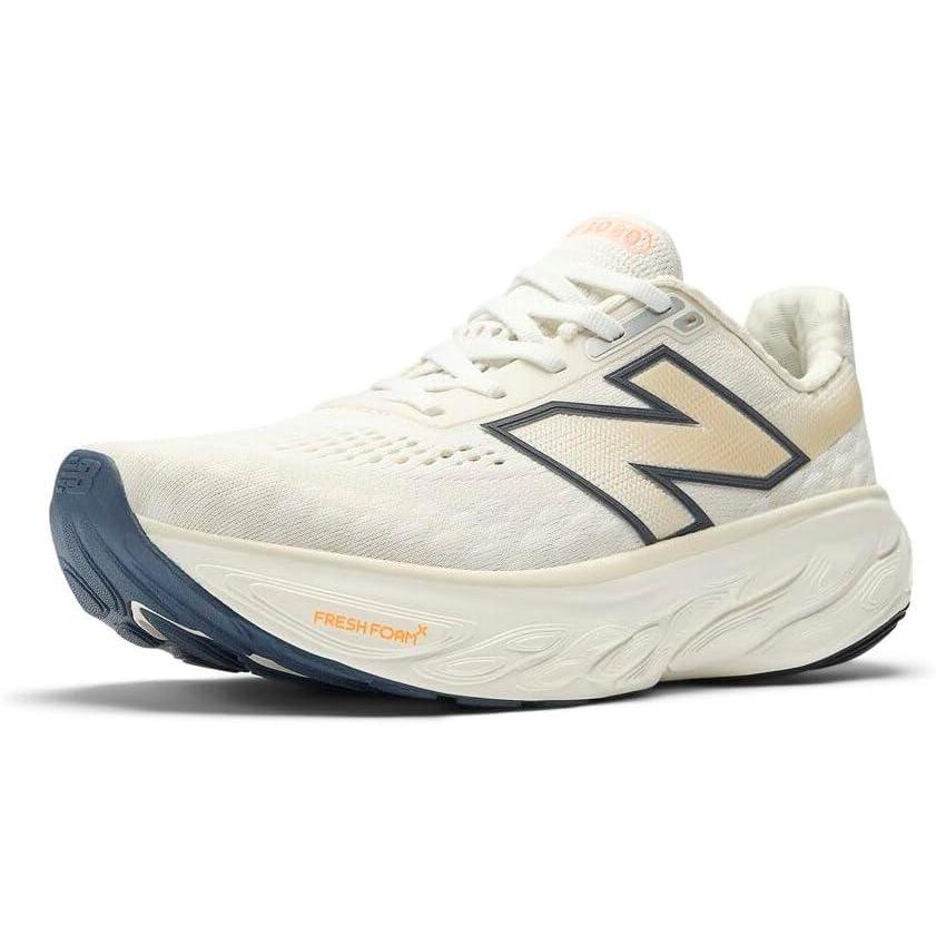 image:imageNew Balance Womens Fresh Foam X 1080 V14 ShoesSea SaltVintage IndigoHot Mango