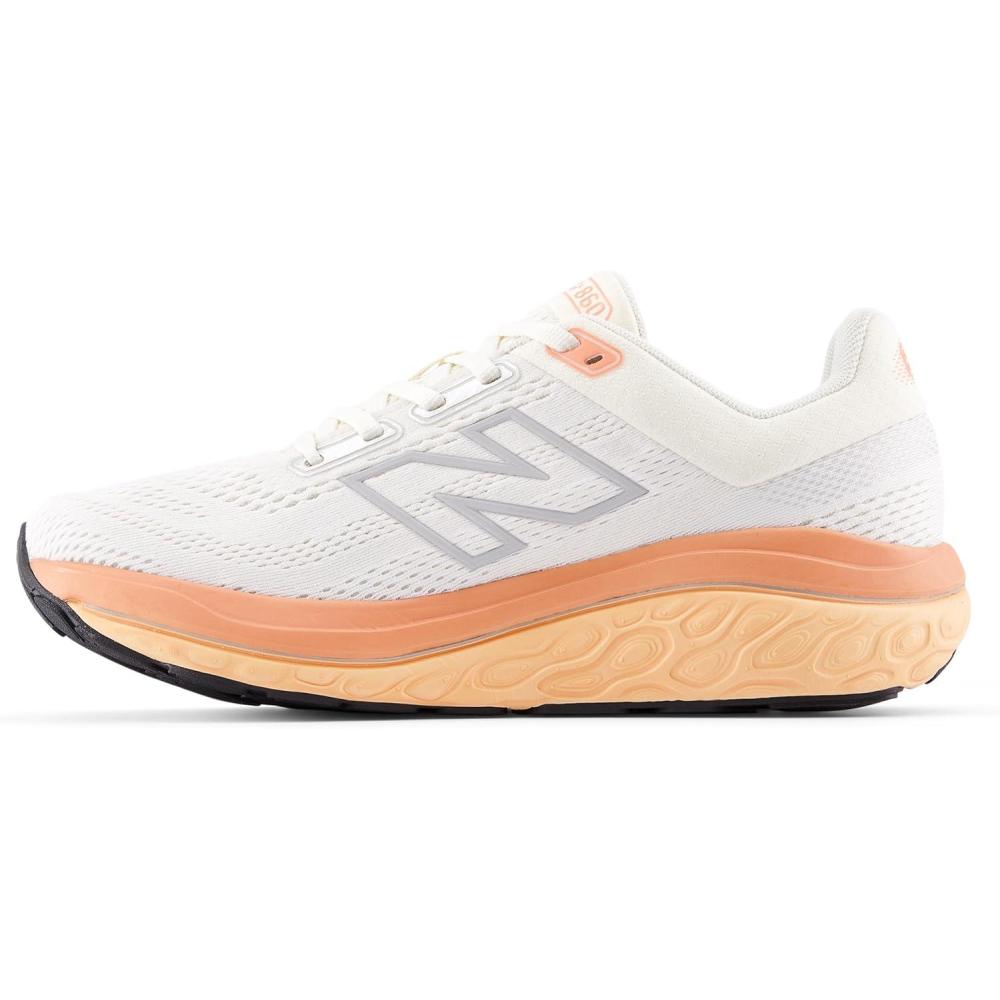 image:imageNew Balance Womens Fresh Foam X 860 V14 Running ShoesNb 103 WhiteAngoraPeach Nectar