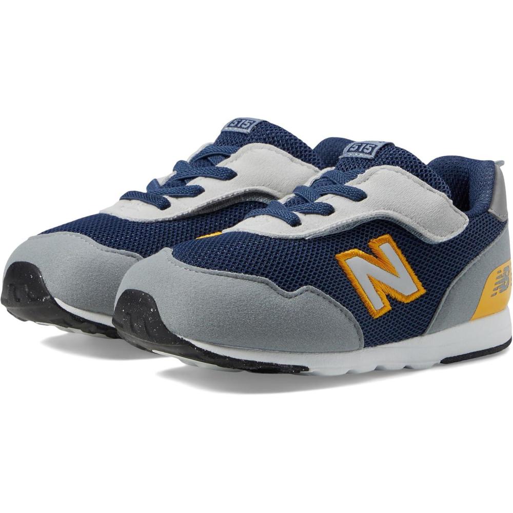 image:imageNew Balance Baby 515 V1 Hook ampamp Loop SneakersNb NavySlate Grey