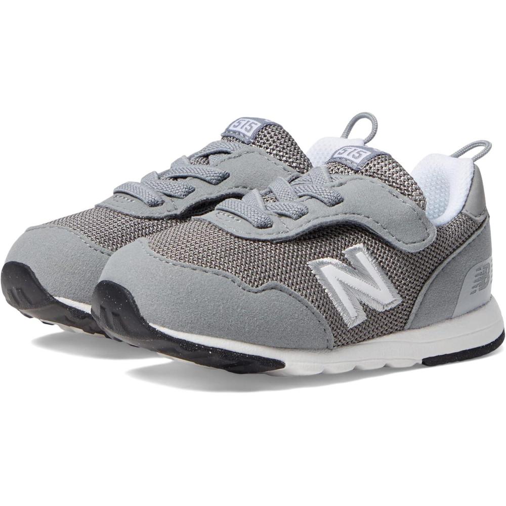image:imageNew Balance Baby 515 V1 Hook ampamp Loop SneakersSlate GreyWhite