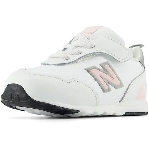 image:imageNew Balance Baby 515 V1 Hook ampamp Loop SneakersWhiteShell Pink