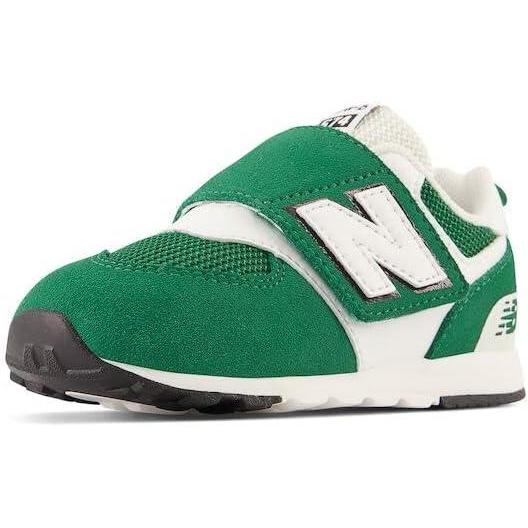 image:imageNew Balance Baby Boys 574 Newb HookandLoop SneakersClassic PineWhiteBlack