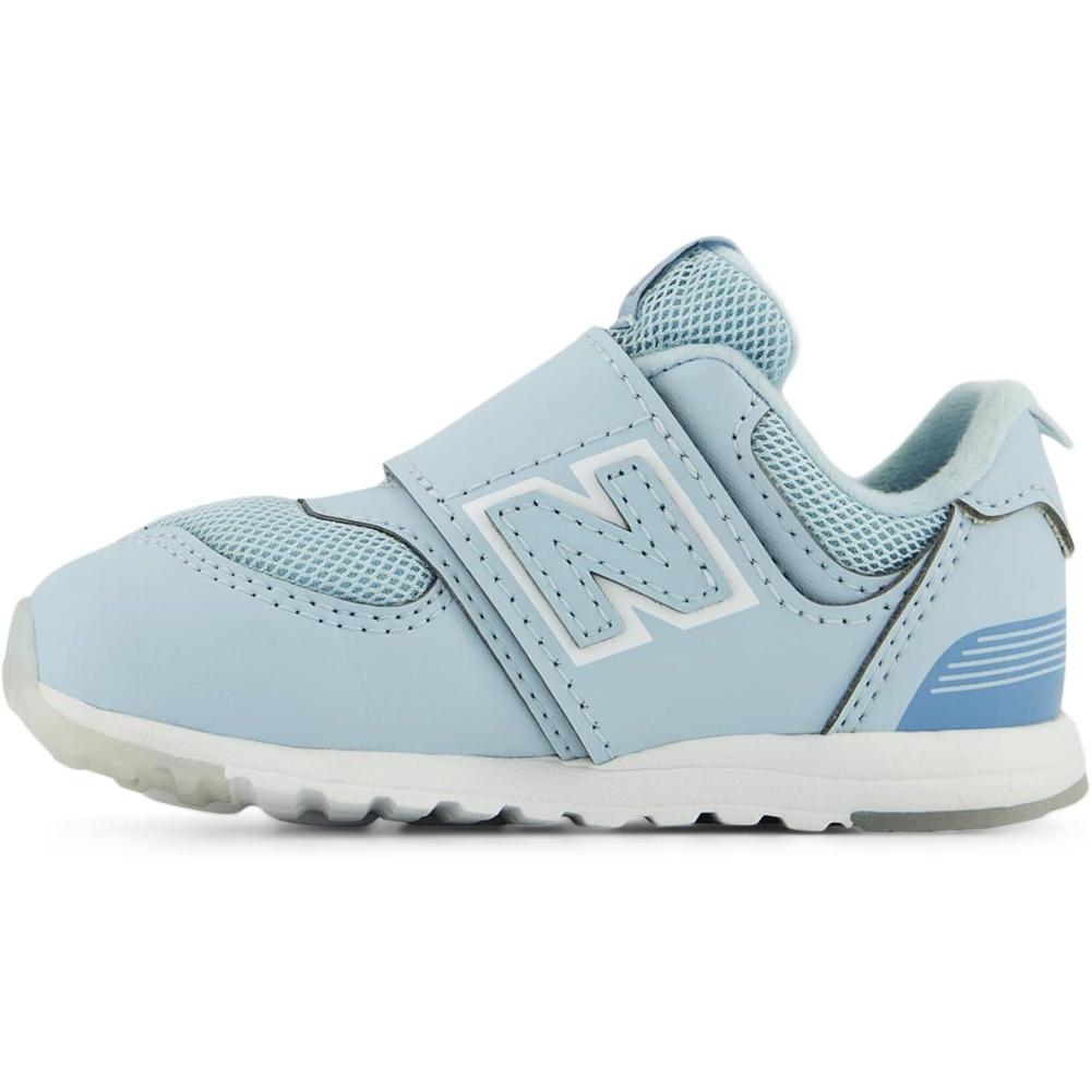 image:imageNew Balance Baby Boys 574 Newb HookandLoop SneakersFrosted GlassSilver Metalic
