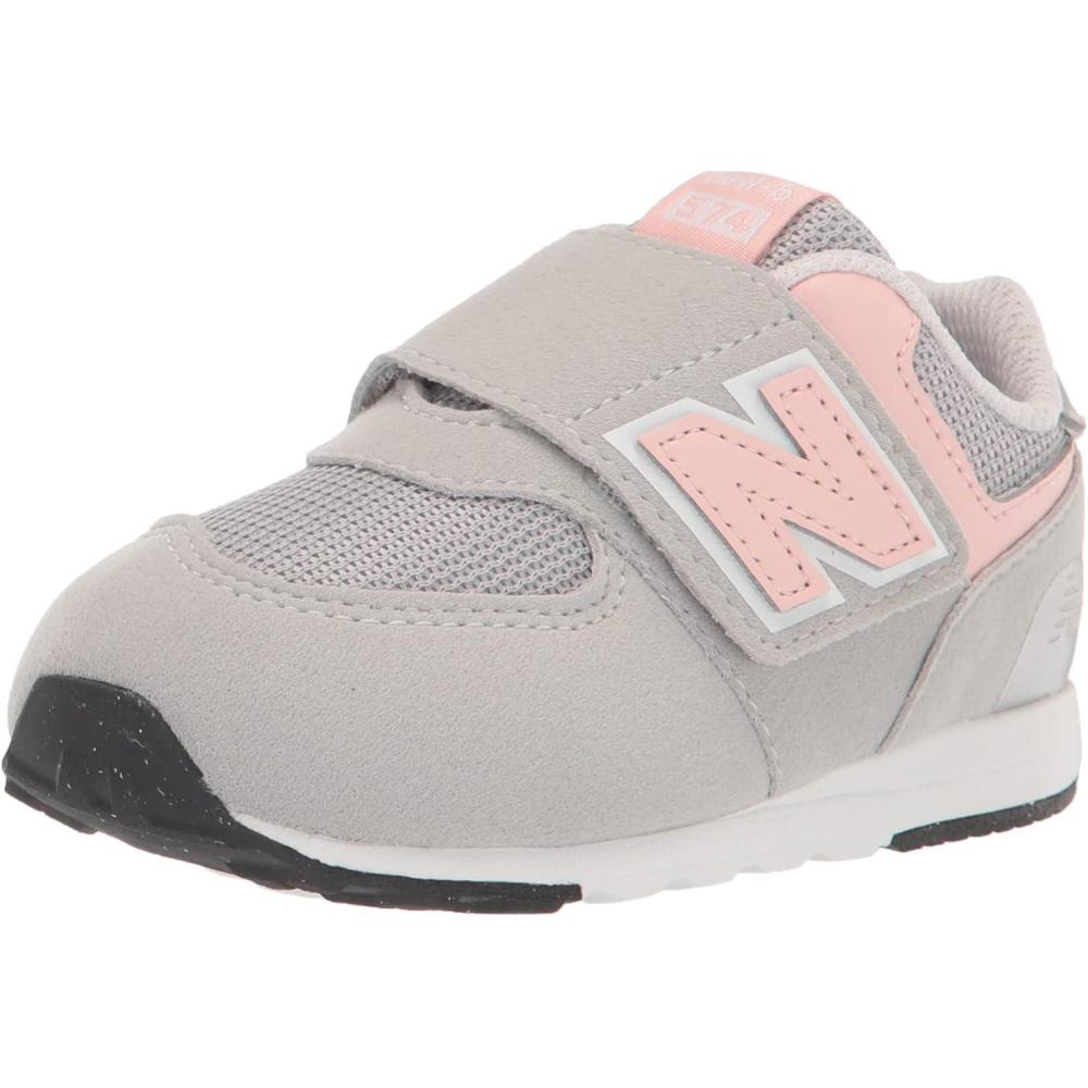 image:imageNew Balance Baby Boys 574 Newb HookandLoop SneakersRain CloudPink Haze