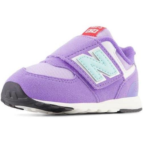 image:imageNew Balance Baby Boys 574 Newb HookandLoop SneakersViolet CrushBright Cyan