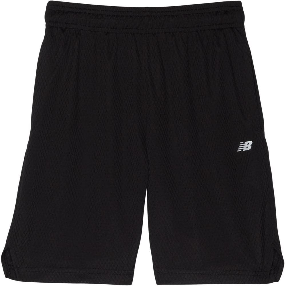 image:imageNew Balance Boys Performance Honeycomb Mesh Shorts Big KidsBlack