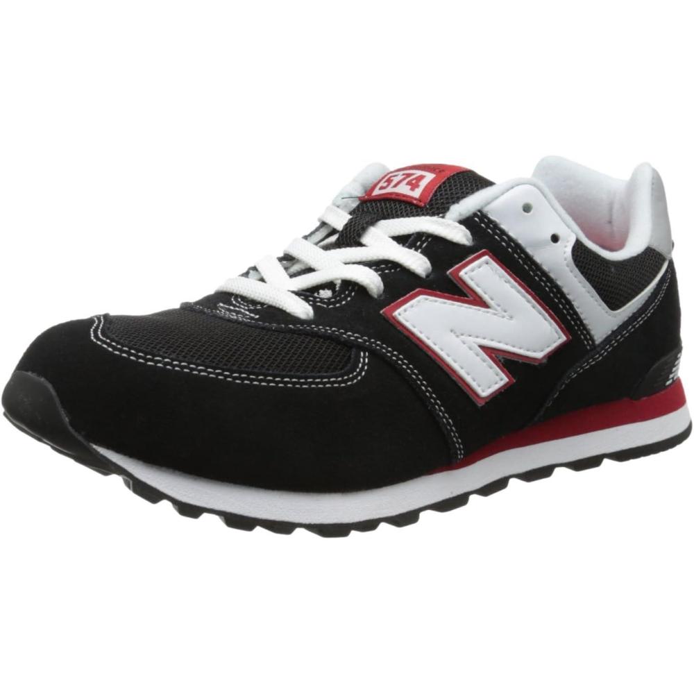 image:imageNew Balance Girls 574 V1 Lace UpBlackRed