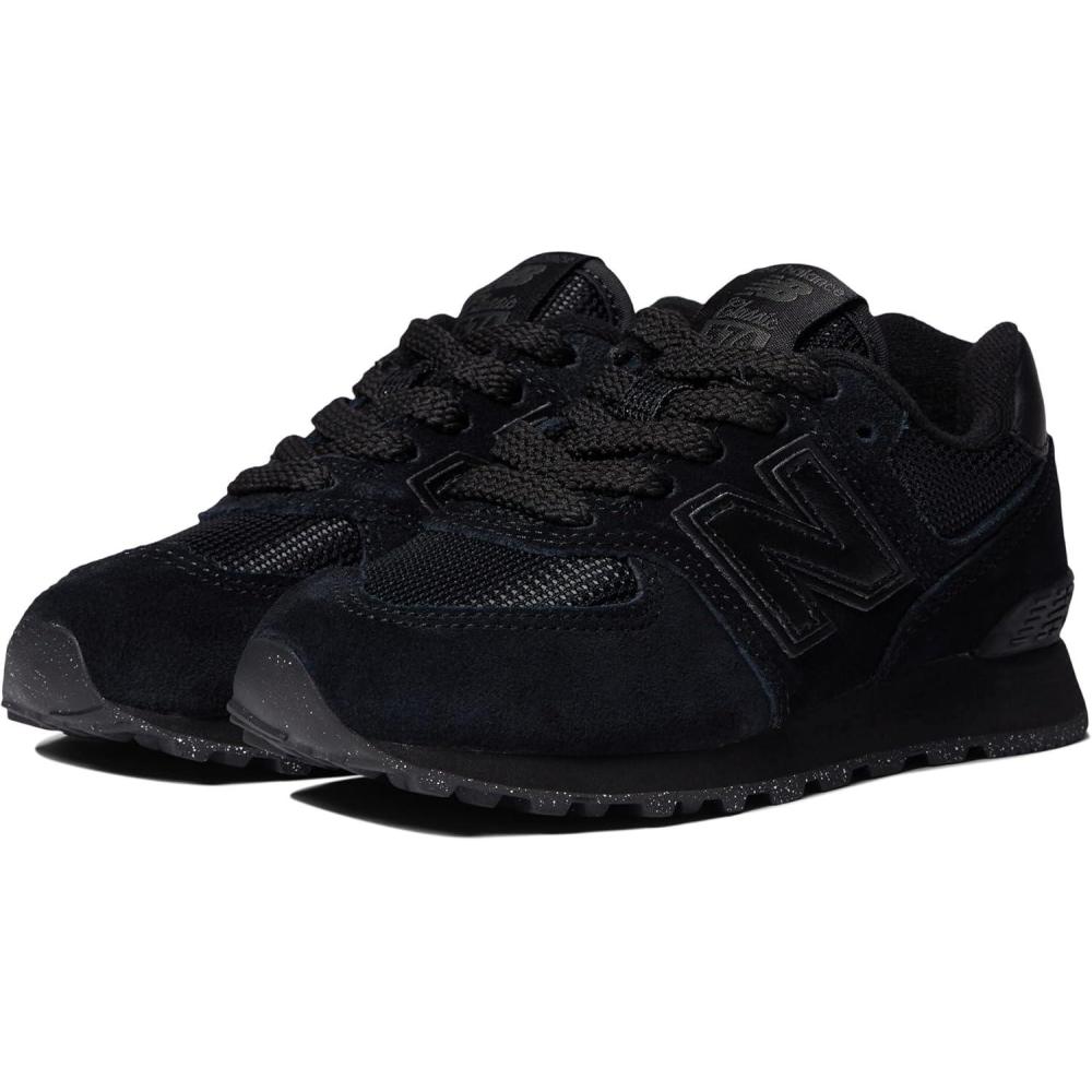 image:imageNew Balance Kids 574 V1 LaceUp SneakersBlackBlack