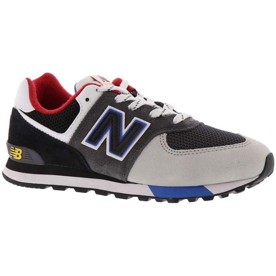 image:imageNew Balance Kids 574 V1 LaceUp SneakersMagnetSerene Blue