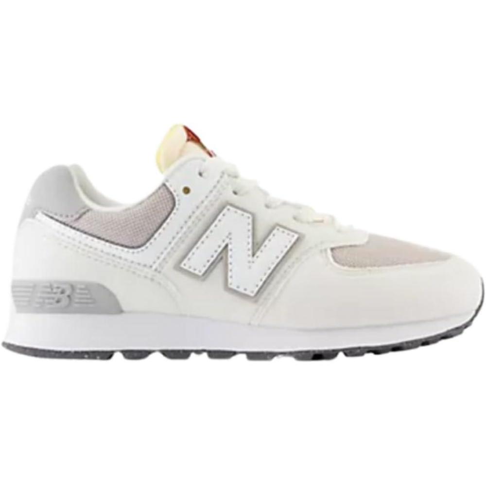 image:imageNew Balance Kids 574 V1 LaceUp SneakersSea SaltWhite