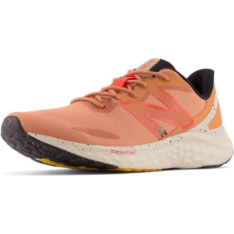 image:imageNew Balance Mens Fresh Foam Arishi V4 Running ShoeCedarElectric RedTimberwolf
