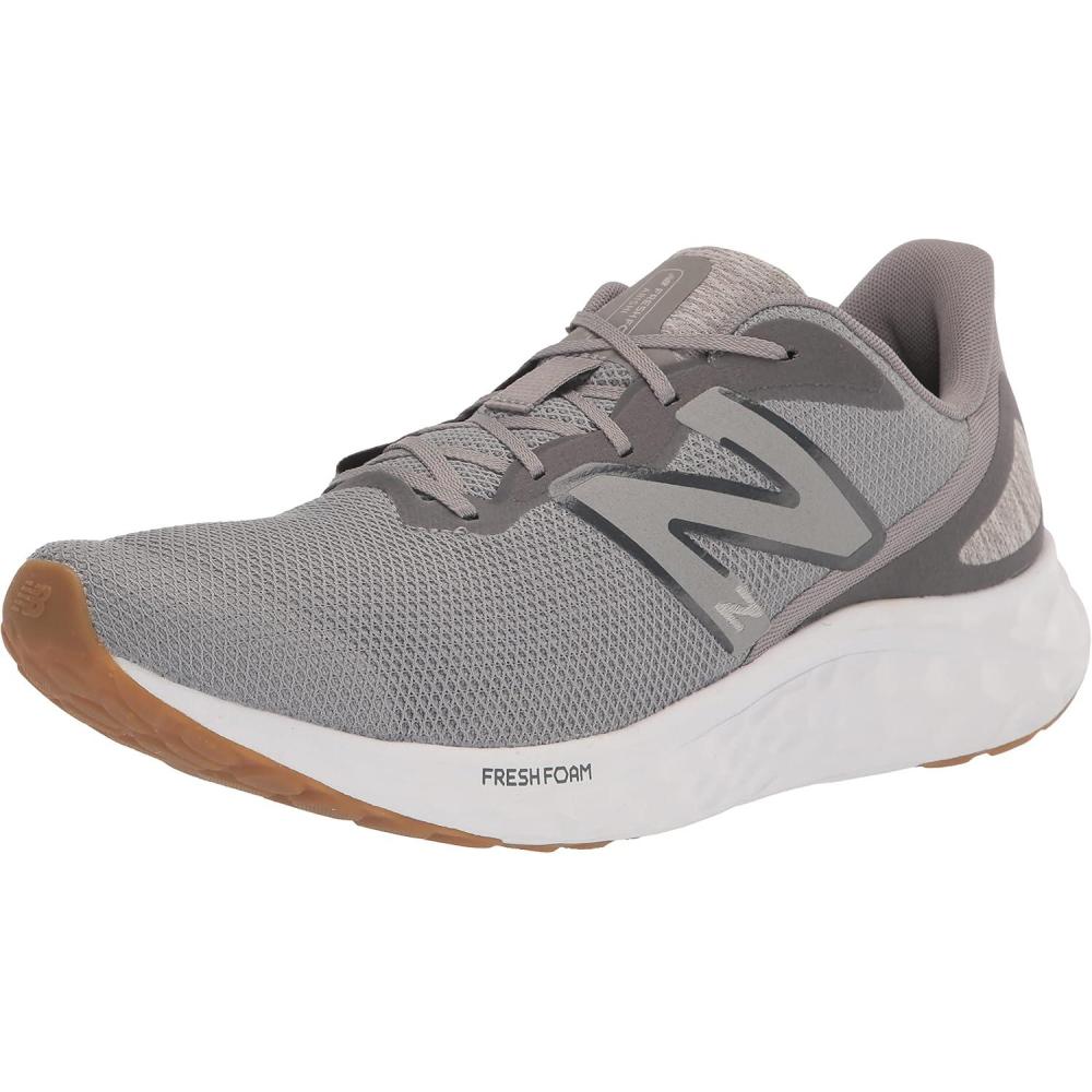 image:imageNew Balance Mens Fresh Foam Arishi V4 Running ShoeMarbleheadCastlerockSilver Metallic