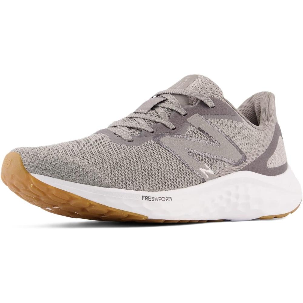 image:imageNew Balance Mens Fresh Foam Arishi V4 Running ShoeMarbleheadCastlerockSilver MetallicGum 020