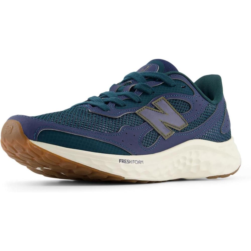 image:imageNew Balance Mens Fresh Foam Arishi V4 Running ShoeNb NavyMedusa Green