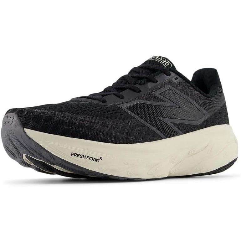 image:imageNew Balance Mens Fresh Foam X 1080 V14 ShoesBlackMagnetLinen