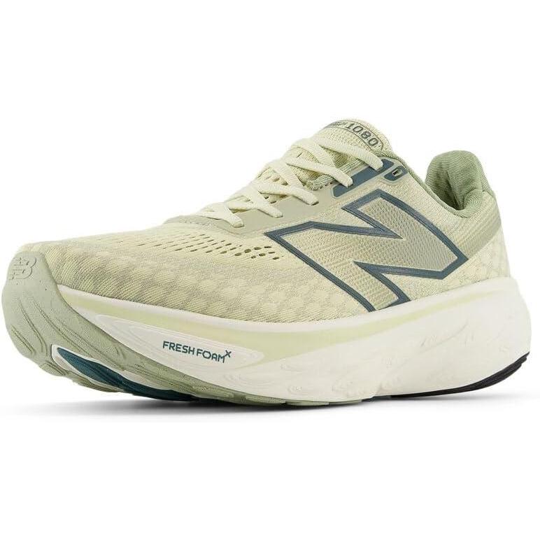 image:imageNew Balance Mens Fresh Foam X 1080 V14 ShoesPale MossNew SpruceLinen
