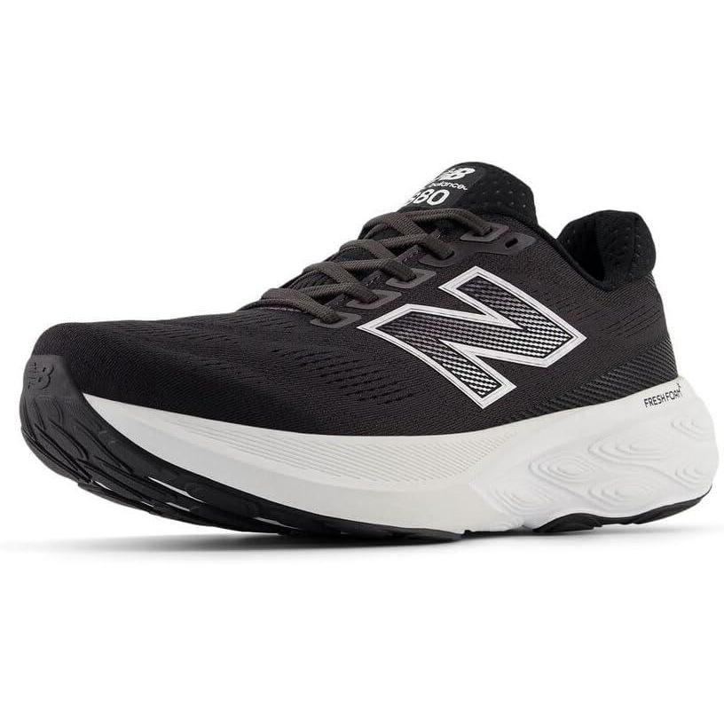 image:imageNew Balance Mens Fresh Foam X 880v15BlackWhiteReflection