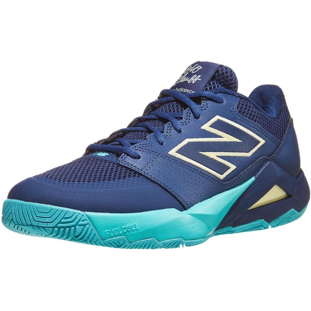 image:imageNew Balance Mens FuelCell Delray V2 Tennis ShoesNb NavyParchment