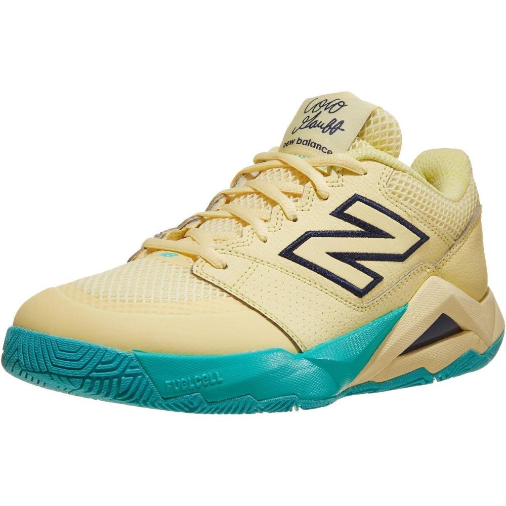 image:imageNew Balance Womens FuelCell Delray V2 Tennis ShoesParchmentNb Navy