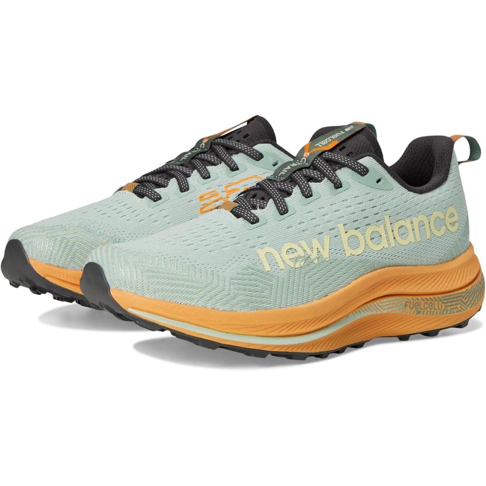 image:imageNew Balance Womens FuelCell Supercomp Trail V1 Running ShoesClay AshDried ApricotDark Juniper
