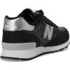 New Balance 515 V1 Lace-up Sneaker, Black, 12.5 US Unisex Little Kid