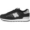 New Balance 515 V1 Lace-up Sneaker, Black, 12.5 US Unisex Little Kid