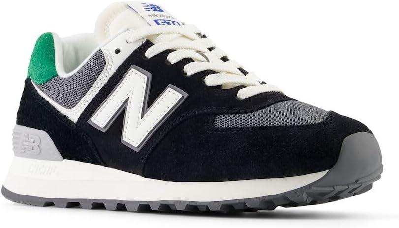 image:imageNew Balance Womens 574 SneakersBlackCastlerockClassic Pine