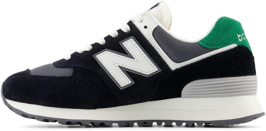 image:imageNew Balance Womens 574 SneakersBlackCastlerockClassic Pine