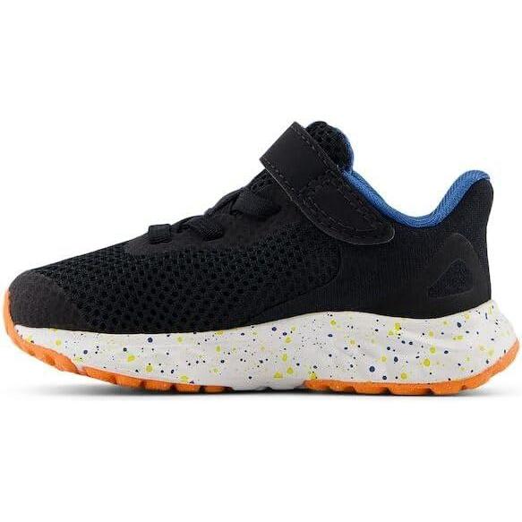image:imageNew Balance Girls Fresh Foam Arishi V4 Running ShoesBlackBlaze OrangeBlue Agate