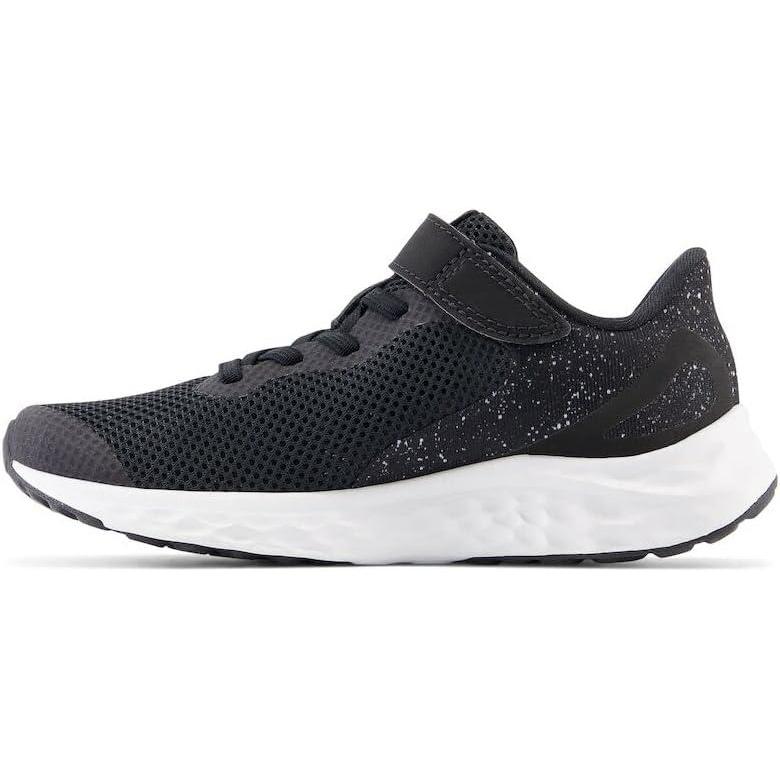 image:imageNew Balance Girls Fresh Foam Arishi V4 Running ShoesBlackWhiteSilver Metallic