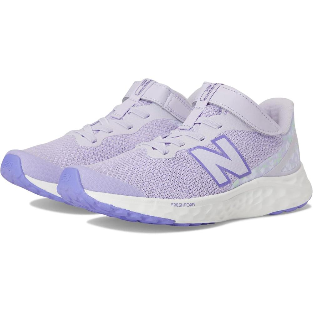 image:imageNew Balance Girls Fresh Foam Arishi V4 Running ShoesBright LavenderViolet Crush