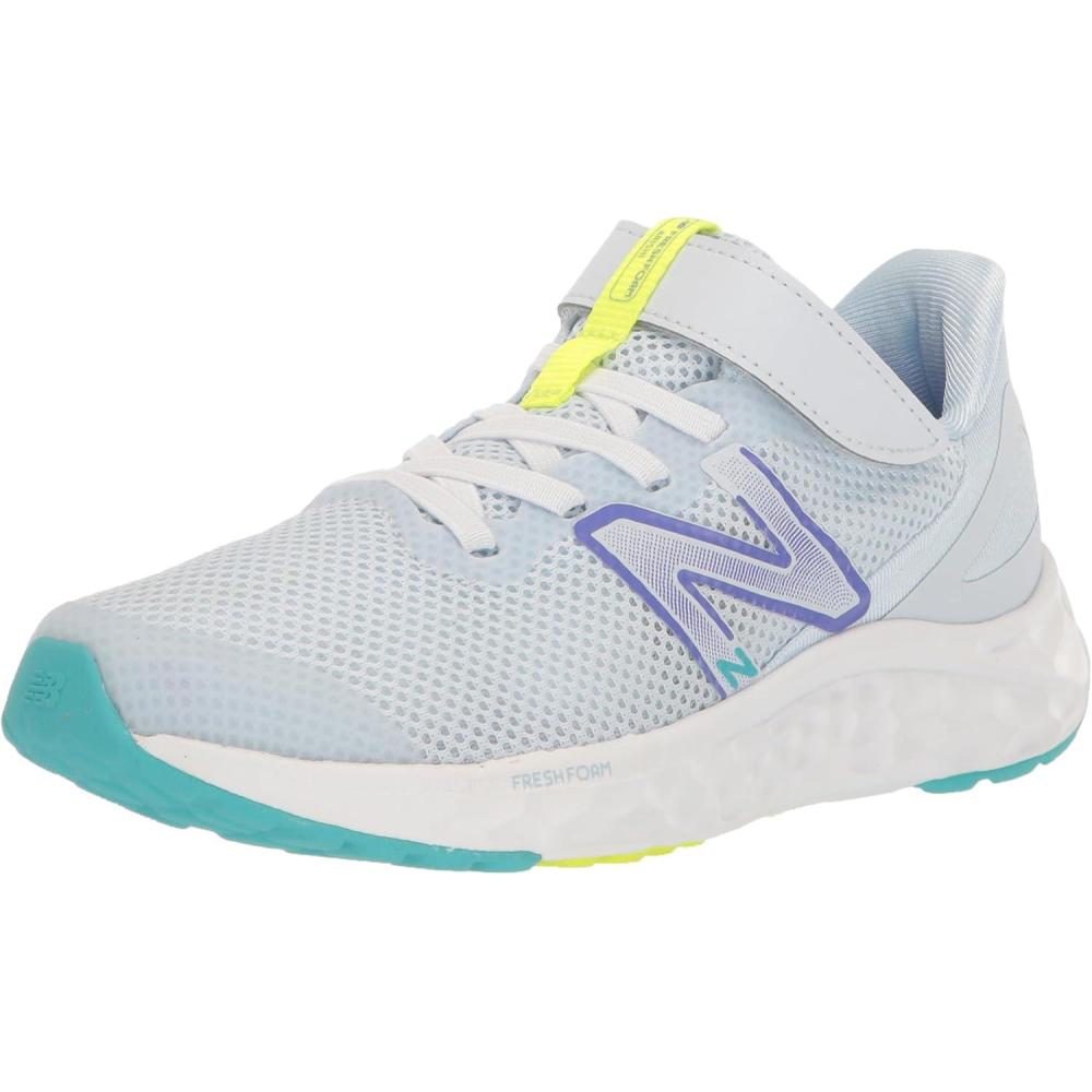 image:imageNew Balance Girls Fresh Foam Arishi V4 Running ShoesIce BlueElectric IndigoWhite