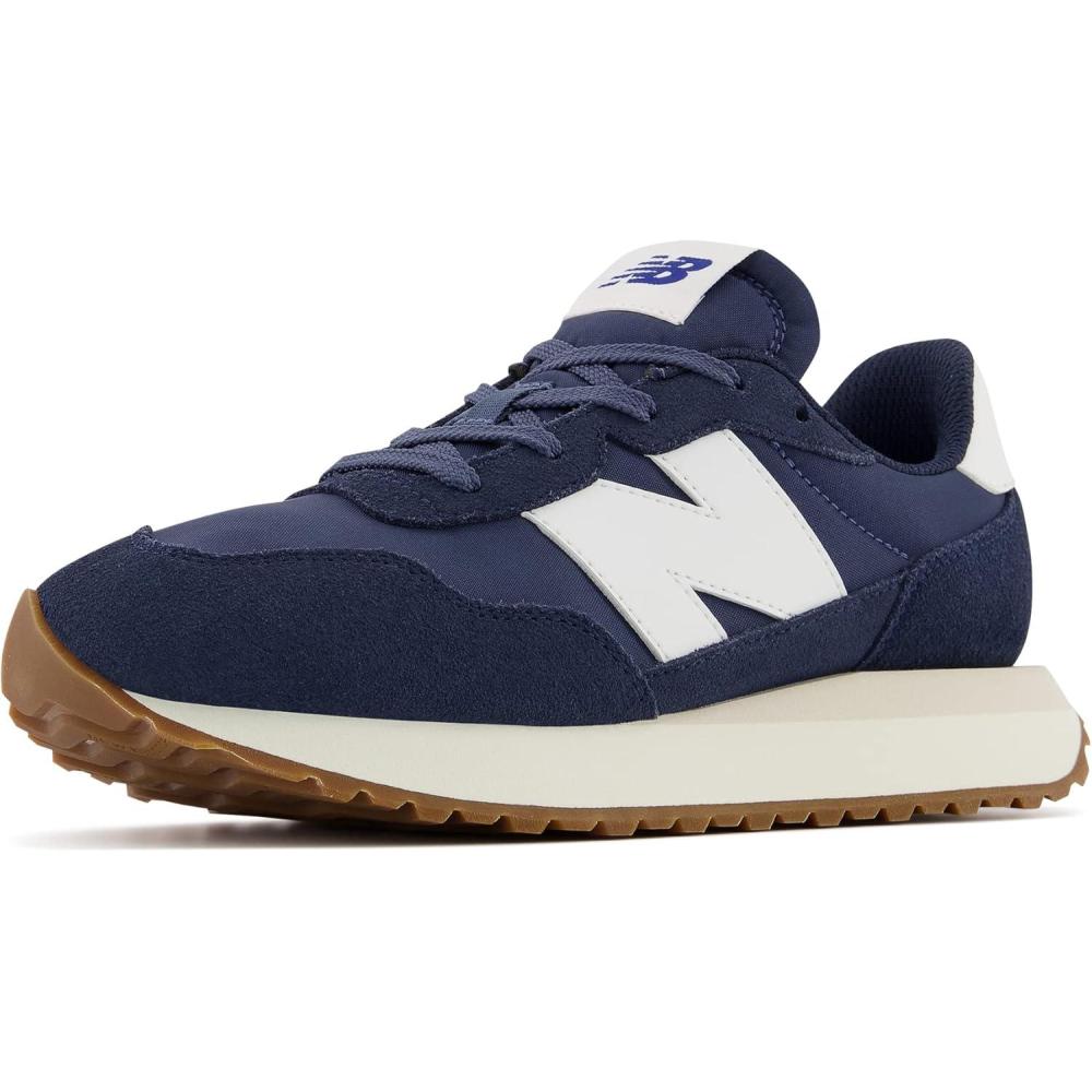 image:imageNew Balance Kids 237 V1 Laceup SneakerNatural IndigoMoonbeam
