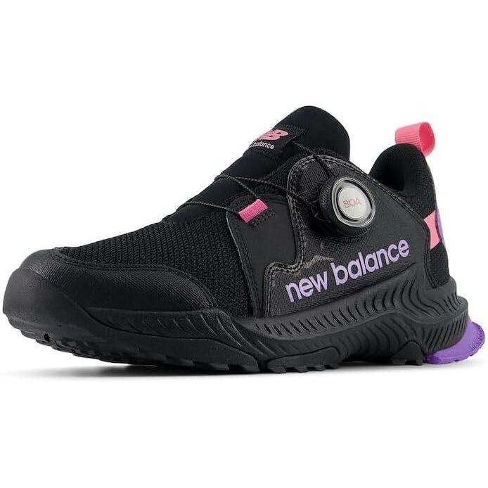 image:imageNew Balance Kids Dynasoft Trail Magic V1 Boa Running ShoeBlackLilac GloReal Pink