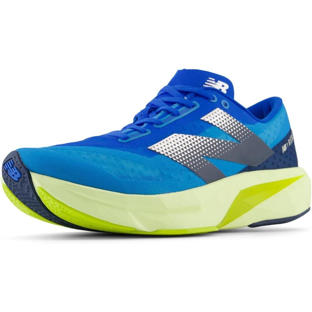 image:imageNew Balance Mens FuelCell Rebel V4Spice BlueLimelightBlue Oasis