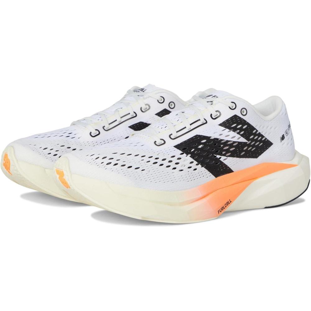 image:imageNew Balance Mens FuelCell Supercomp Pacer V2 Running ShoesHot MangoAngoraWhite