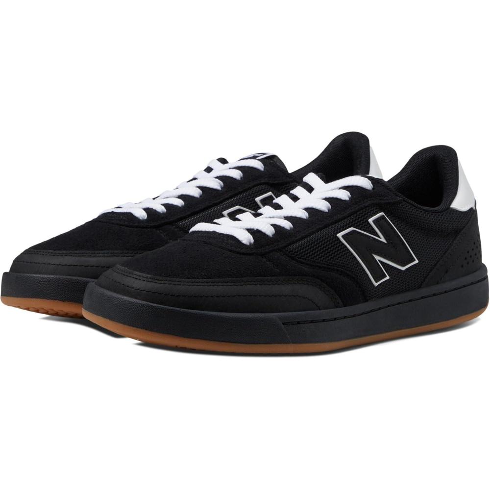 image:imageNew Balance UnisexAdult 480 V1 SneakerBlackWhite Vegan